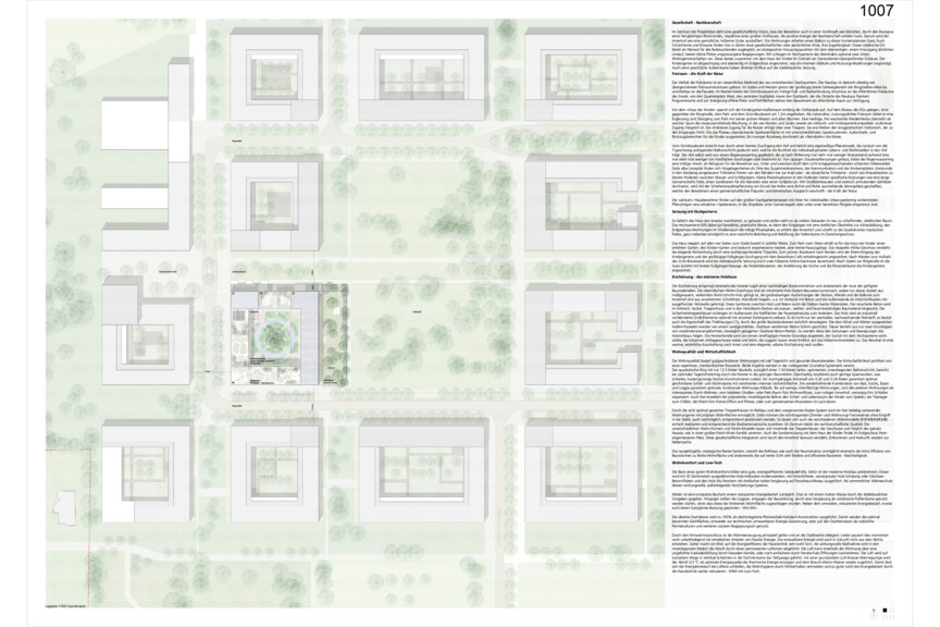 Lageplan Wettbewerbsbeitrag Bayernkaserne WA5 Beitrag 1007