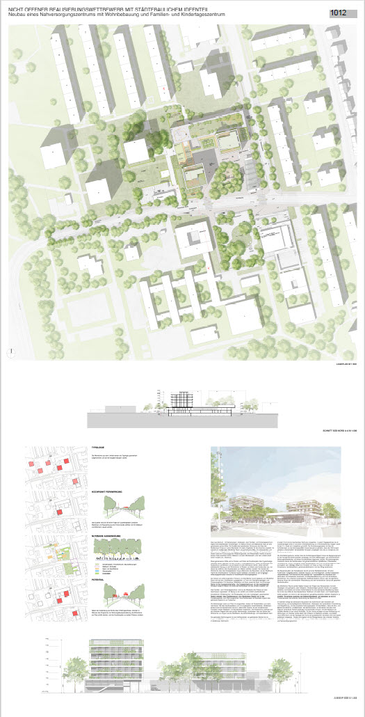 Übersichtsseite 1 Wettbewerb Wiesentfelser Strasse dritter Preis 1012