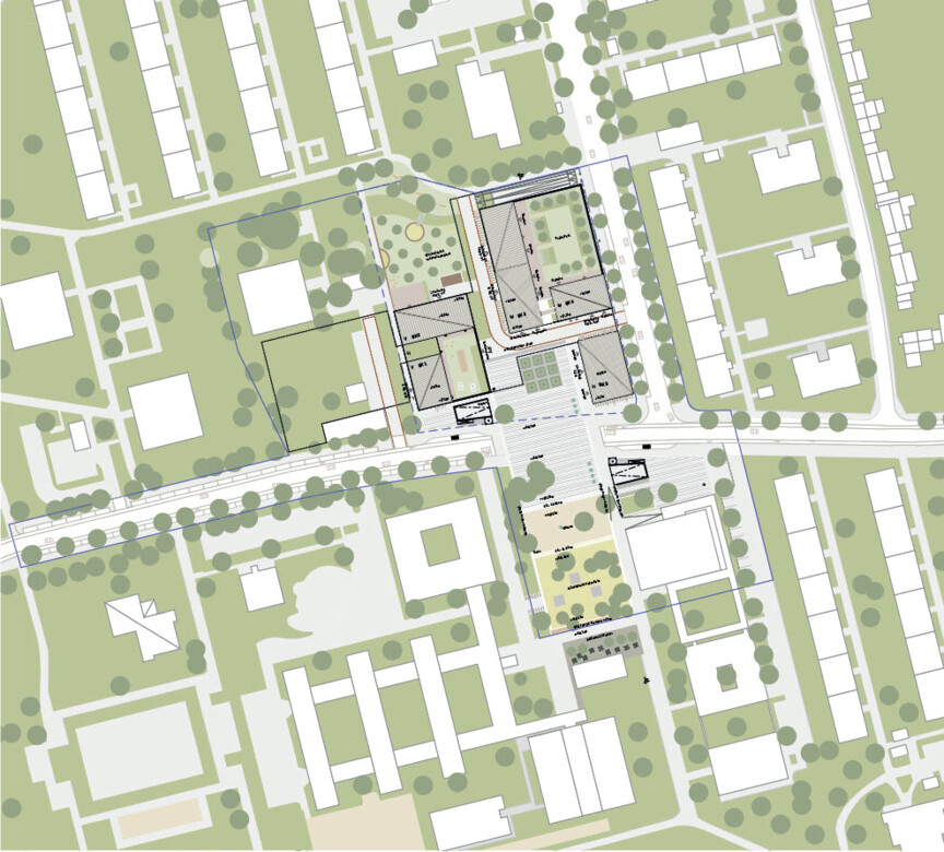 Lageplan Wettbewerb Wiesentfelser Strasse zweiter Rundgang 1014