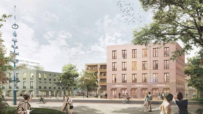 Ansicht Bauprojekt Wiesentfelserstraße