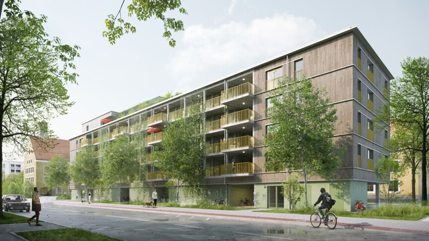 Entwurf Bauprojekt Rümannstraße