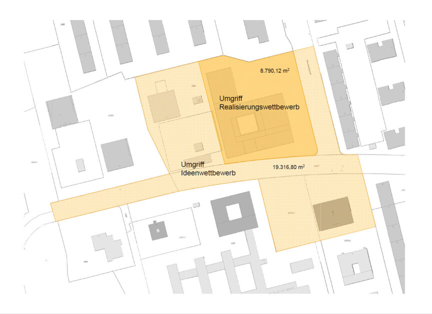 Wettbewerb Wiesentfelser Strasse Wettbewerbsumgriff