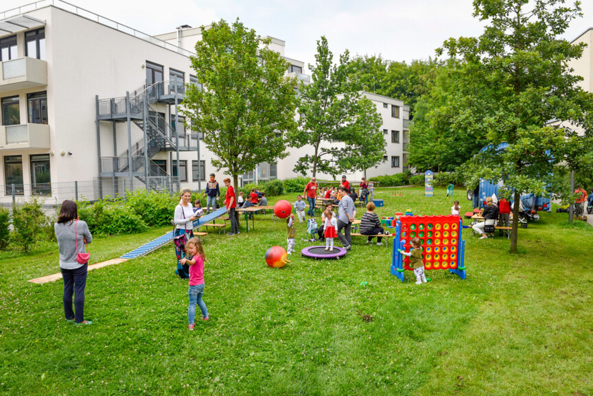 Mieterfest in der GWG-Siedlung Sendling-Westpark