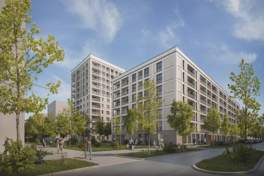 Ansicht Bauprojekt MU1 (12) in Neufreiman